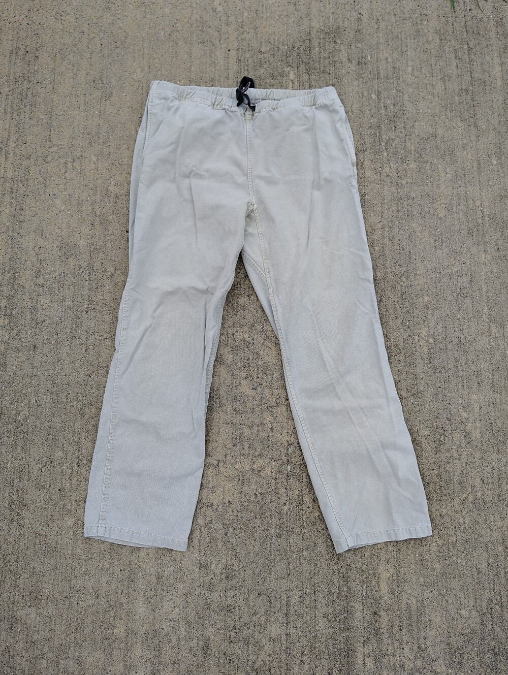 Vintage Gramicci Pants Mens Large Climbing Hiking Belted khaki Drab 90s Gorpcore